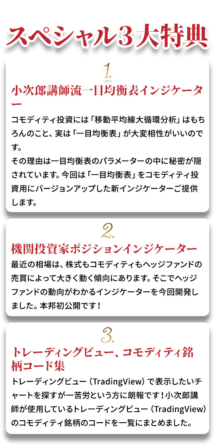 緊急スペシャルセミナー小次郎講師流コモディティ１DAYセミナー2021